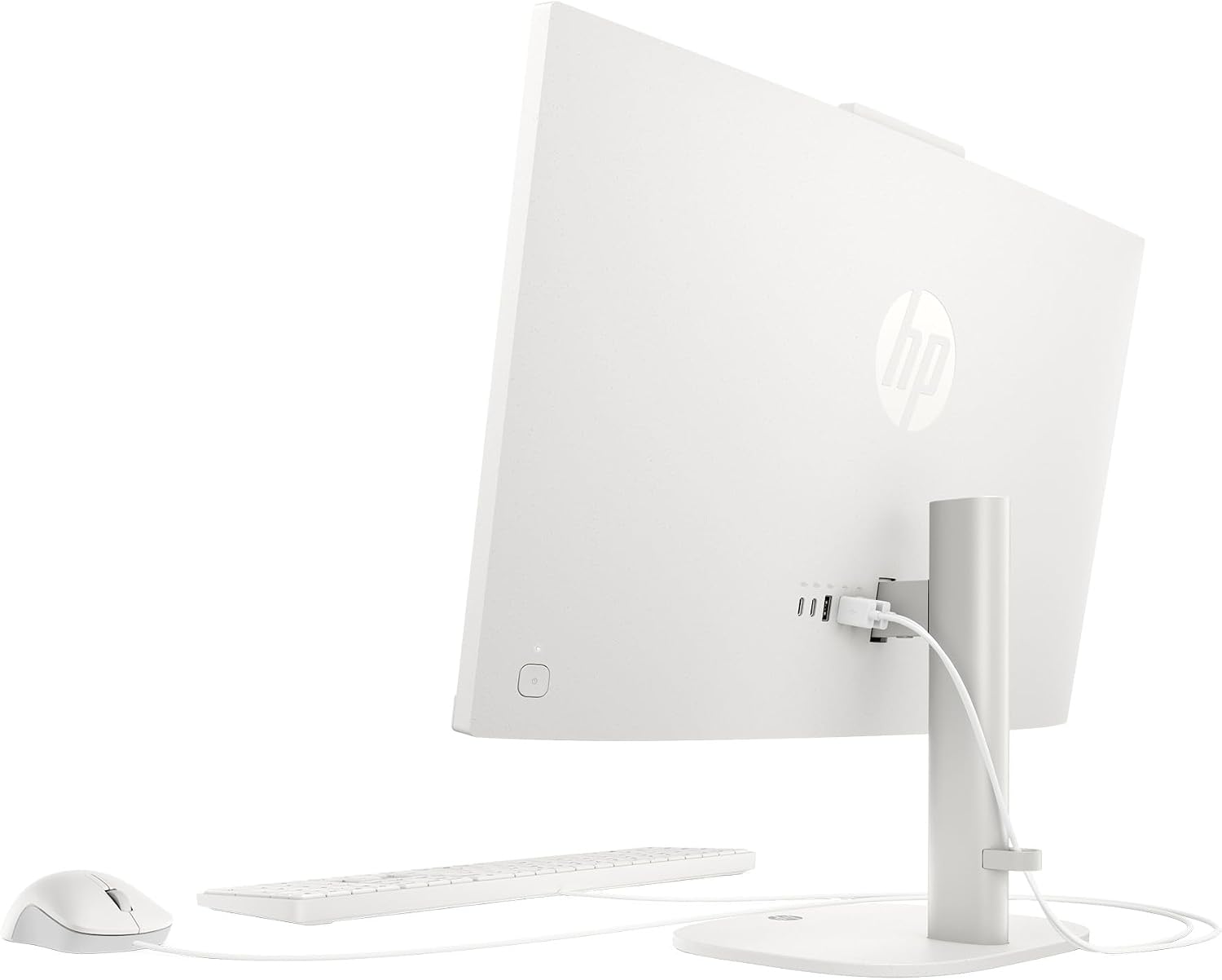 HP OmniStudio 23.8 inch All-in-One Desktop PC, FHD Display, AMD Ryzen 5 40, 8 GB RAM, 512 GB SSD, AMD Radeon Graphics, Windows 11 Home, Cotton White, 24-cv0002 (2026)