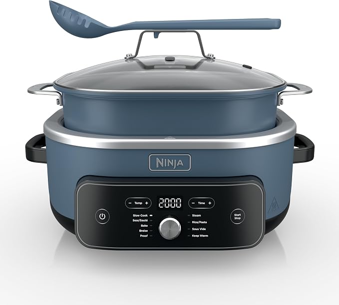 Ninja® PossibleCooker™ PRO Plus 9-in-1, 8.5-qt, Blue Macaron, MC2001