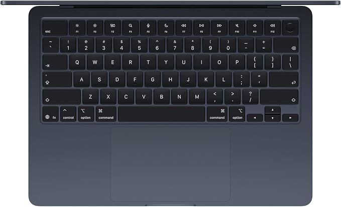 Apple 2026 MacBook Air 13-inch Laptop with M5 chip: Built for AI, 13.6-inch Liquid Retina Display, 16GB Unified Memory, 512GB SSD, 12MP Center Stage Camera, Touch ID, Wi-Fi 7; Midnight